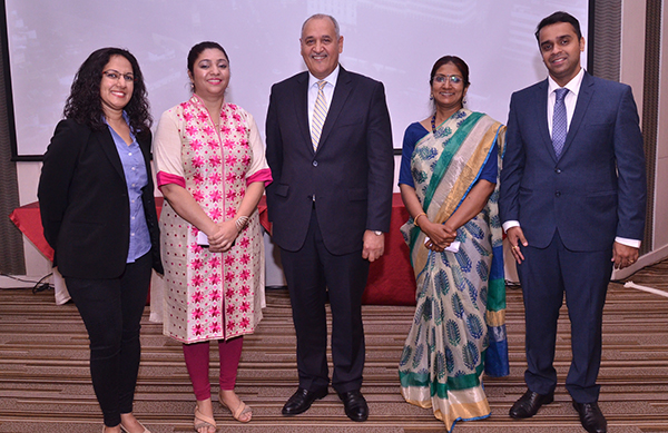 His Excellency Mr Mohamed MALIKI, the Ambassador of the Kingdom of Morocco along with Cox & Kings Global Services (CKGS)  staff at the Travel Agents Meet in New Delhi 