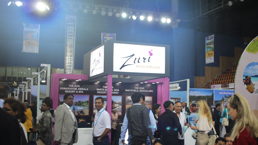 Zuri Resort in Goa,  buyers and sellers are talking at Goa International Travel Mart 2019 GITM