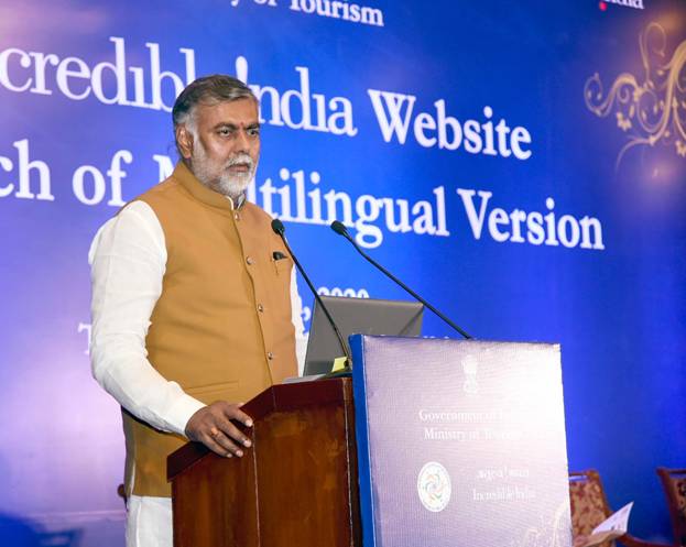Incredible India Multilingual Website Launched in New Delhi by The Minister of State (IC) for Tourism & Culture, Shri Prahlad Singh Patel 1
