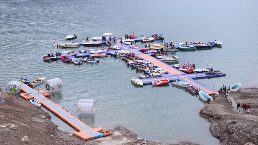 Tehri Lake Water Sports Activities 