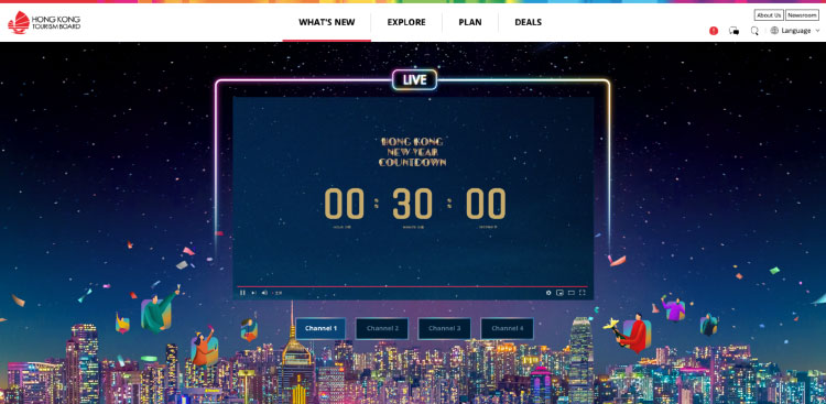 “Hong Kong New Year Countdown Celebrations” Goes Online for the First Time To Ring in 2021 with the World and Showcase Hong Kong’s Unstoppable Energy”