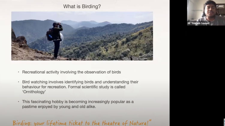 Birding in India: A Webinar Hosted Under Dekho Apna Desh Webinar Series Organised by Ministry of Tourism. 