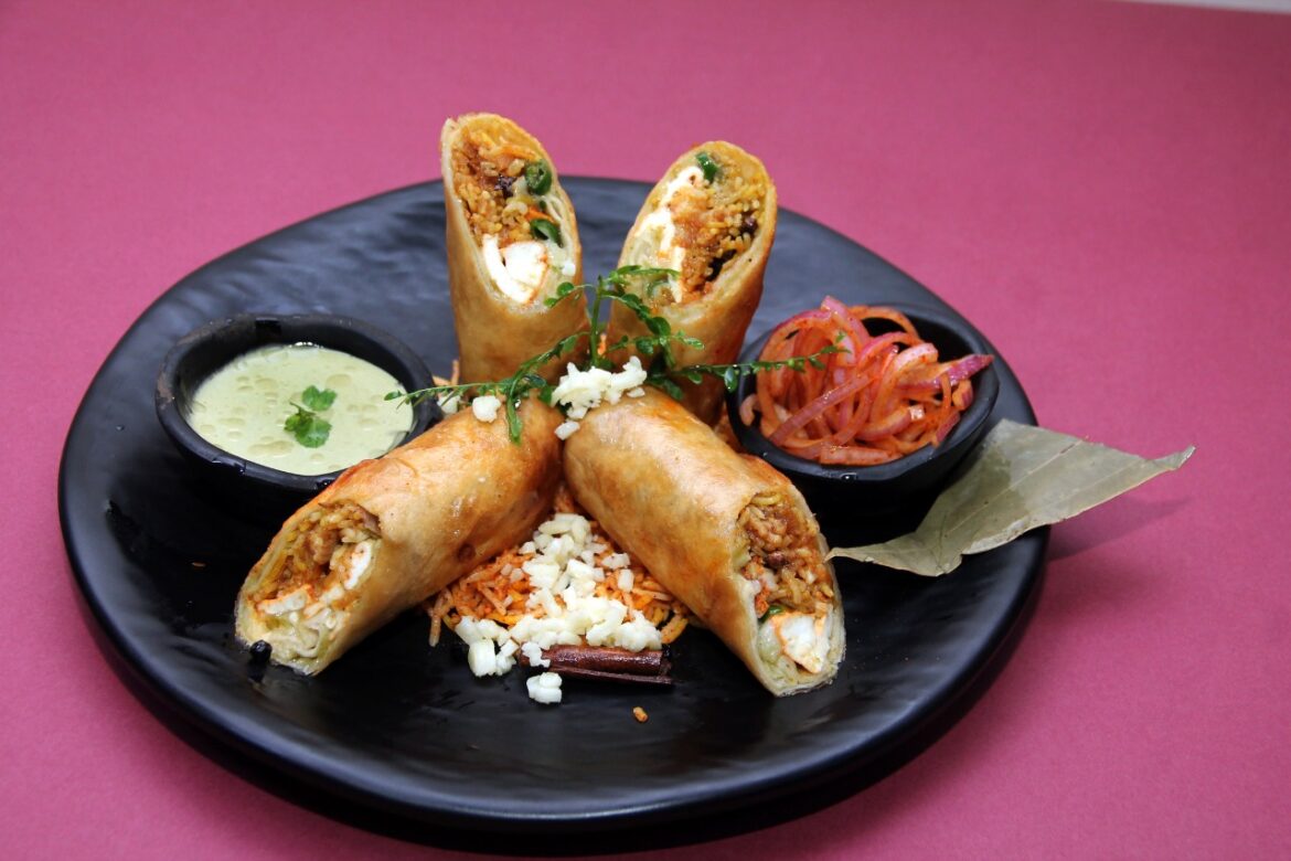 The Biryani House Launches its 'BIRYANI ROLL'
