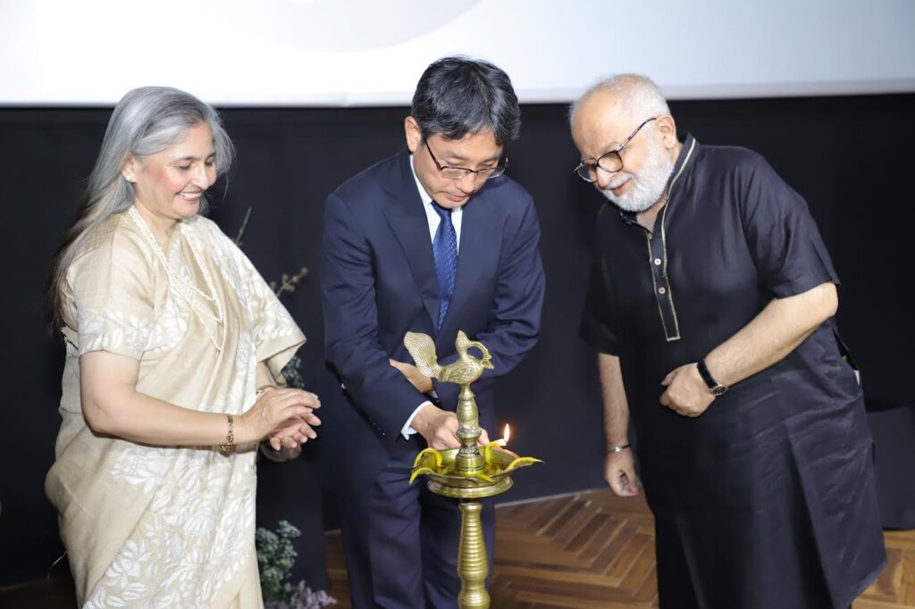 Novella, “Healing Strings” was launched to celebrate the 70th anniversary of diplomatic relations between India and Japan
