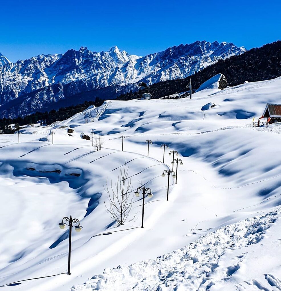 Auli - Best Places to Visit in February in India - travel mail 
