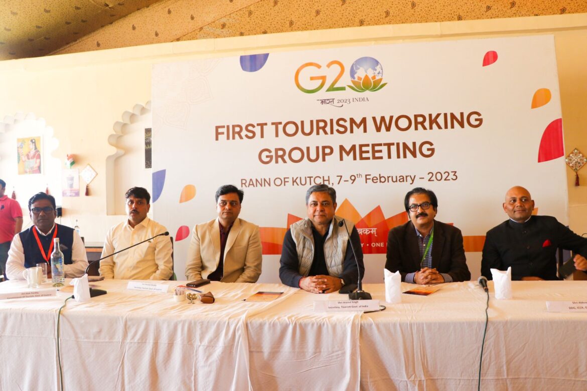 The G20's 1st Tourism Working Group Meeting will begin tomorrow in Gujarat's Rann of Kutch.