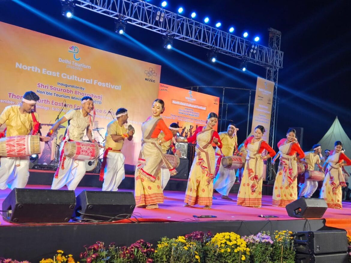 Delhi Tourism's North East Cultural Festival Extravaganza Takes Center Stage at Central Park, Connaught Place