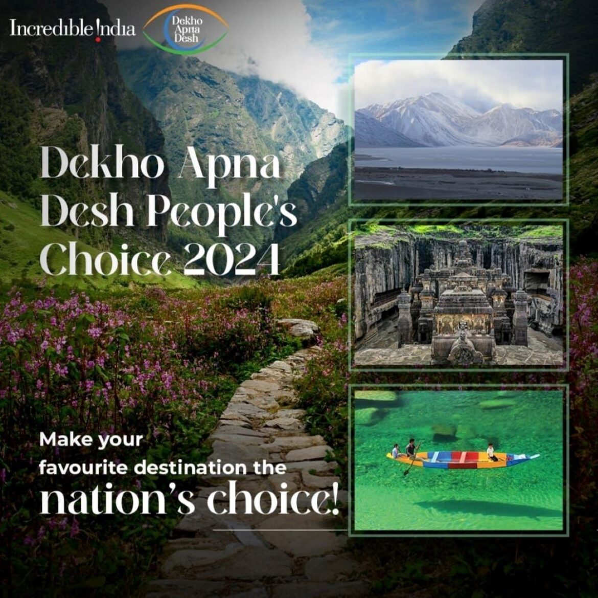 Explore India's Treasures: Dekho Apna Desh People's Choice Poll 2024