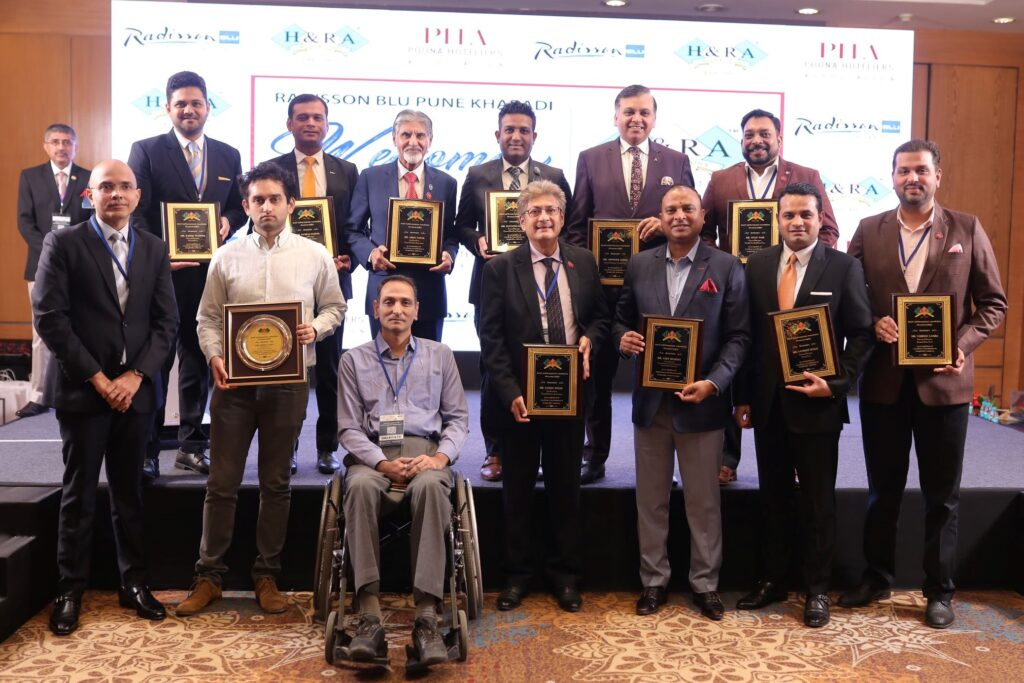 Celebrating Excellence in Hospitality: HRAWI Honours Pune Hoteliers for Outstanding Contributions