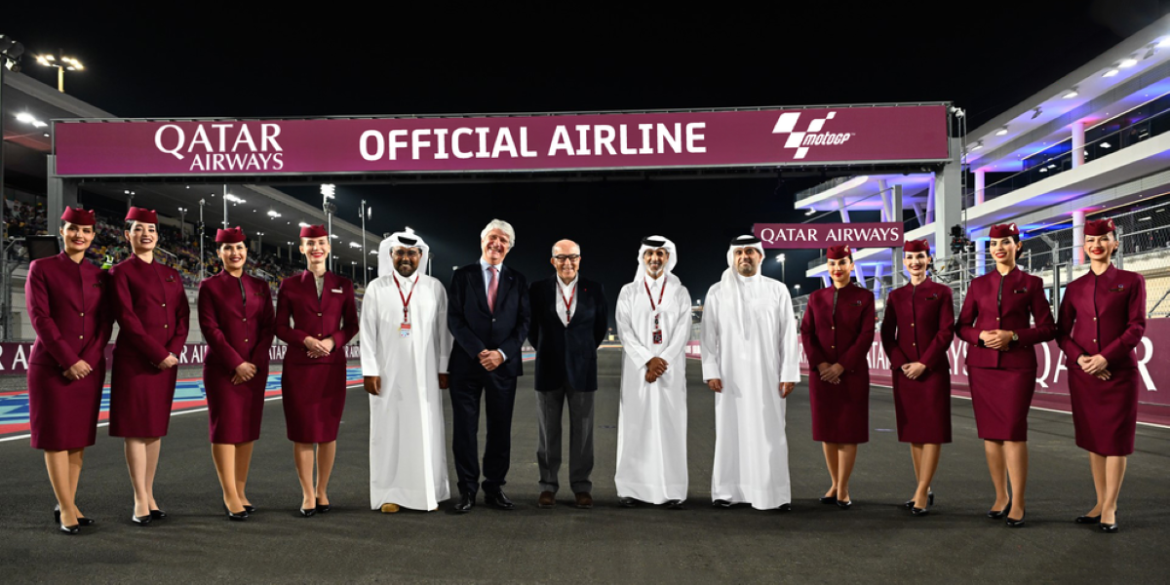 Qatar Airways Group: Official Airline Partner and Cargo Airline Partner of MotoGP™