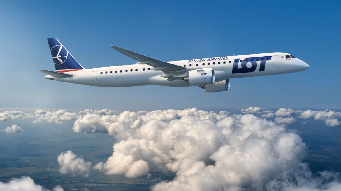 Unveiling the Future: LOT Polish Airlines to Introduce Three Embraer E195-E2s
