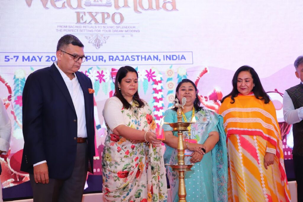 The first ‘Wed in India’ expo was inaugurated in Jaipur