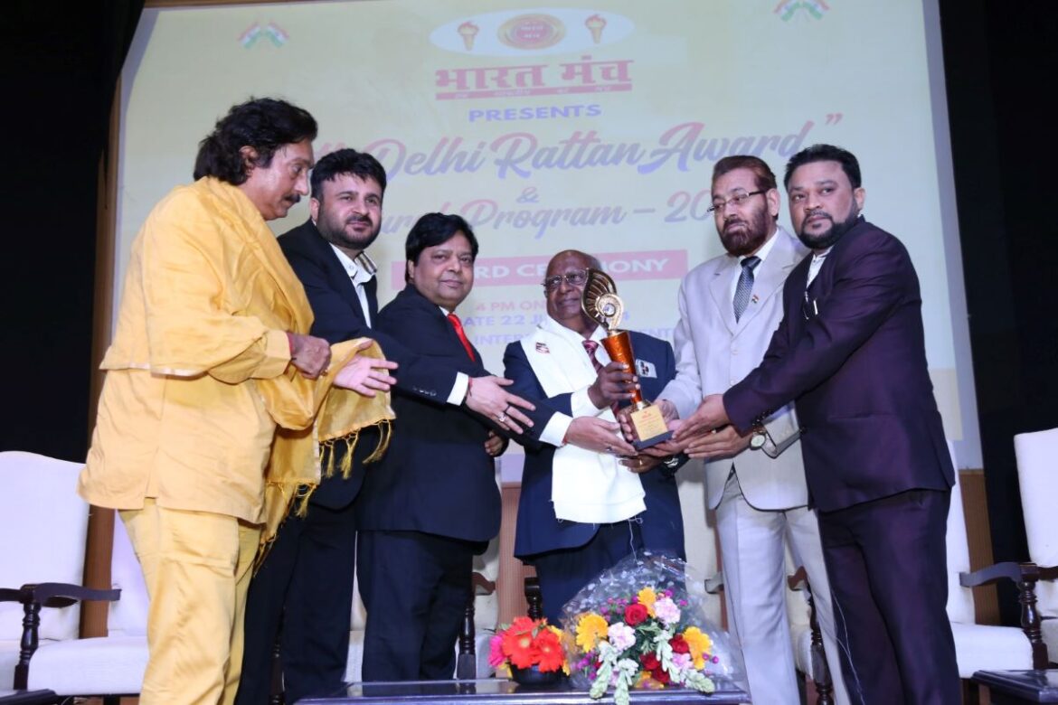 10th Delhi Ratna Award & Cultural Evening Organized by Bharat Manch in Delhi