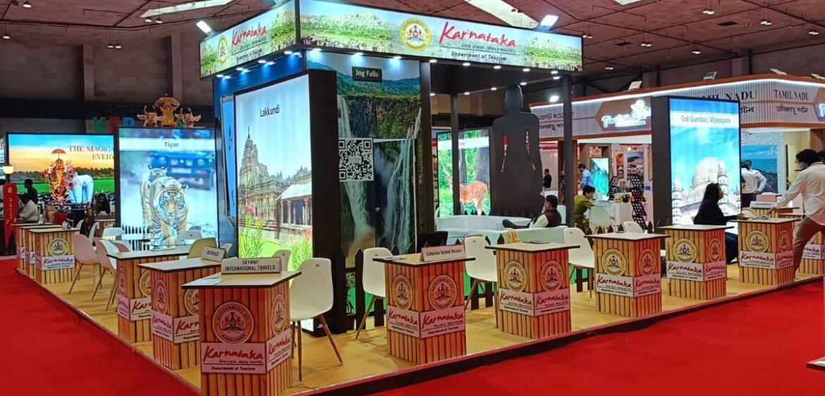 Karnataka Tourism Stand Recognized for Best Decoration at TTF Kolkata 2024
