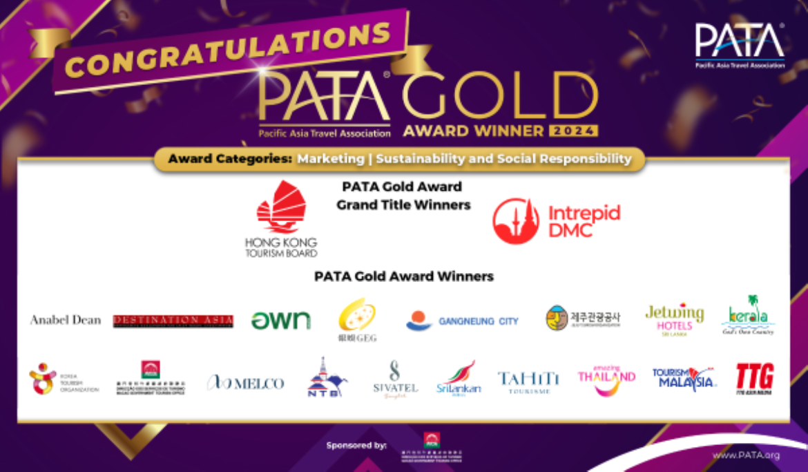 Hong Kong Tourism Board and Intrepid DMC Nepal Named PATA Gold Award 2024 Grand Title Winners