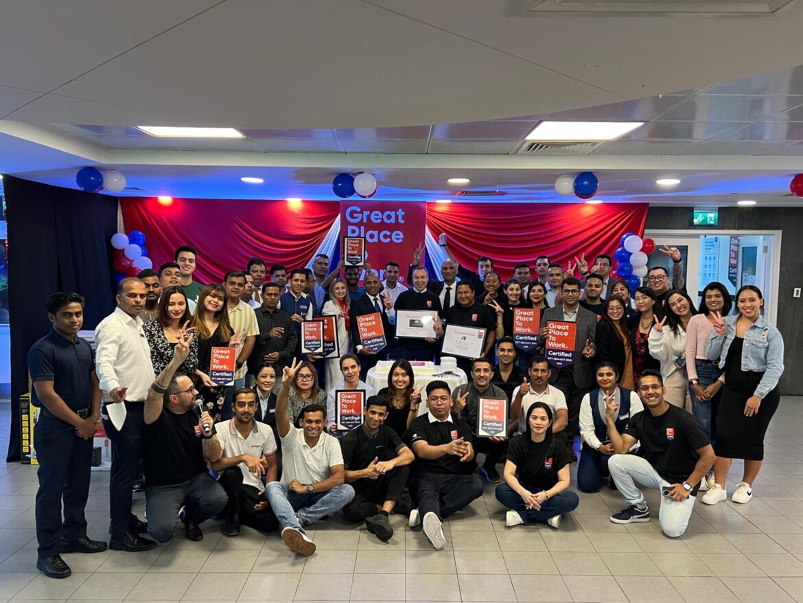 Dubai’s Al Habtoor City Hotel Collection Celebrates ‘Great Place to Work®’ Title with a Remarkable 90% Score