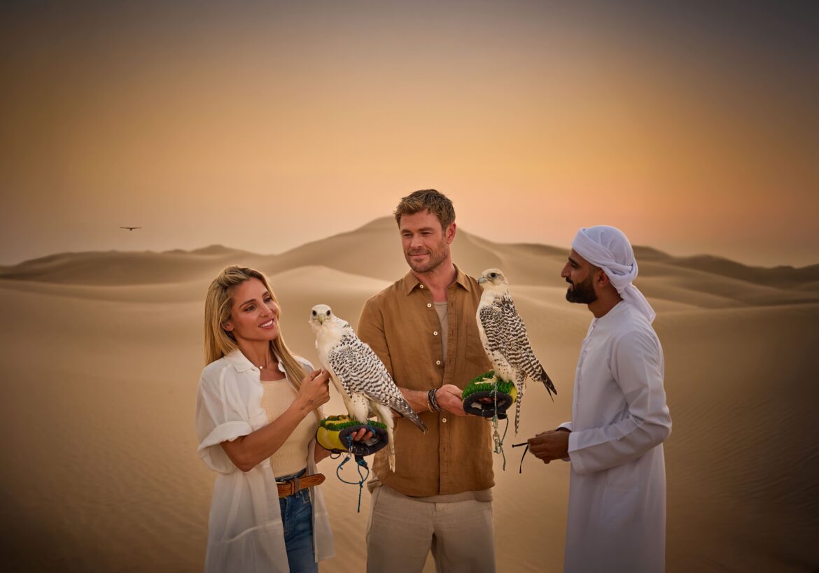 Could Use a Vacation Right Now: Elsa Pataky and Chris Hemsworth Partner with Experience Abu Dhabi