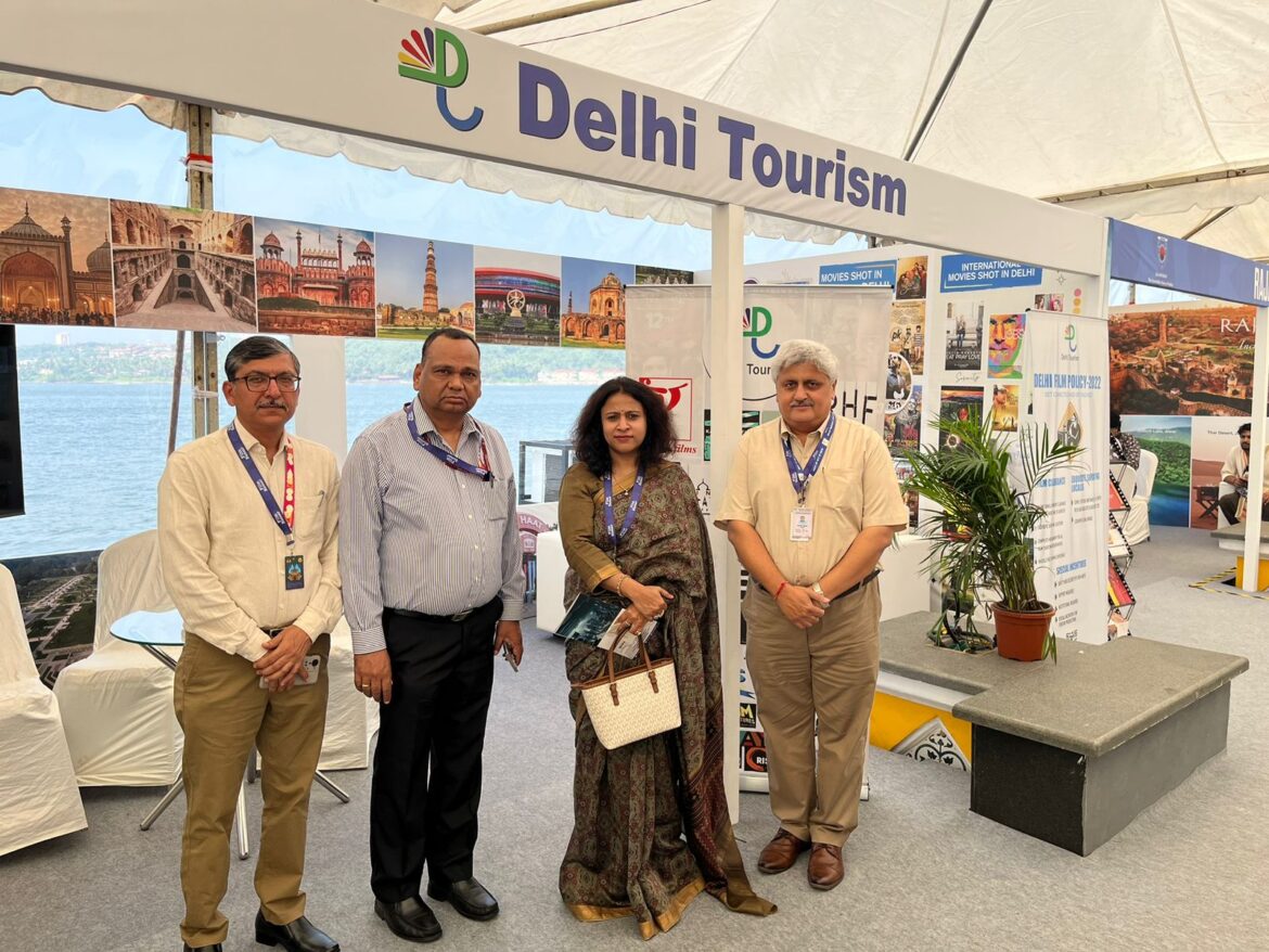 Delhi Tourism Shines at the 55th International Film Festival in Goa