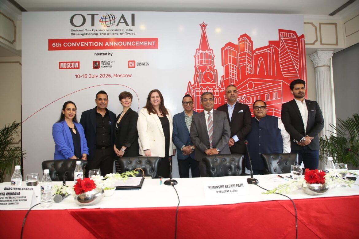 OTOAI unveils 6th Convention to be held in Moscow, charting new path for India-Russia tourism collaboration