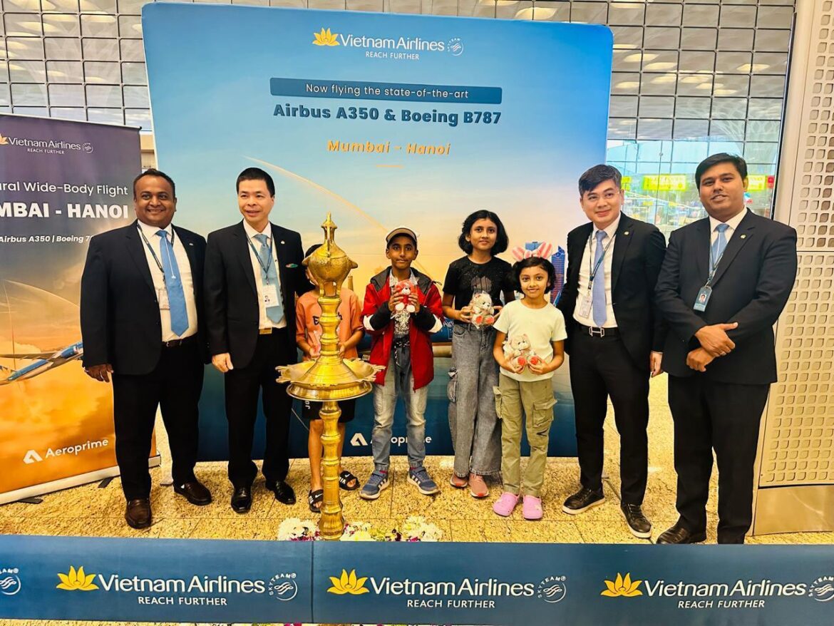 Vietnam Airlines Enhances Mumbai-Hanoi Route with Boeing 787 and Airbus A350