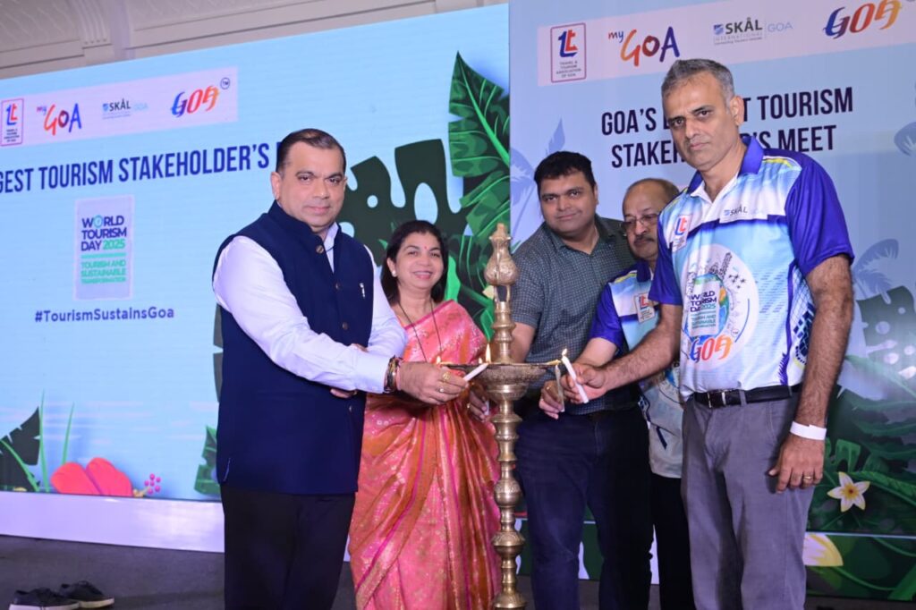 Goa Tourism marks World Tourism Day 2025 with Largest Stakeholders’ Meet with Felicitations and Recognitions