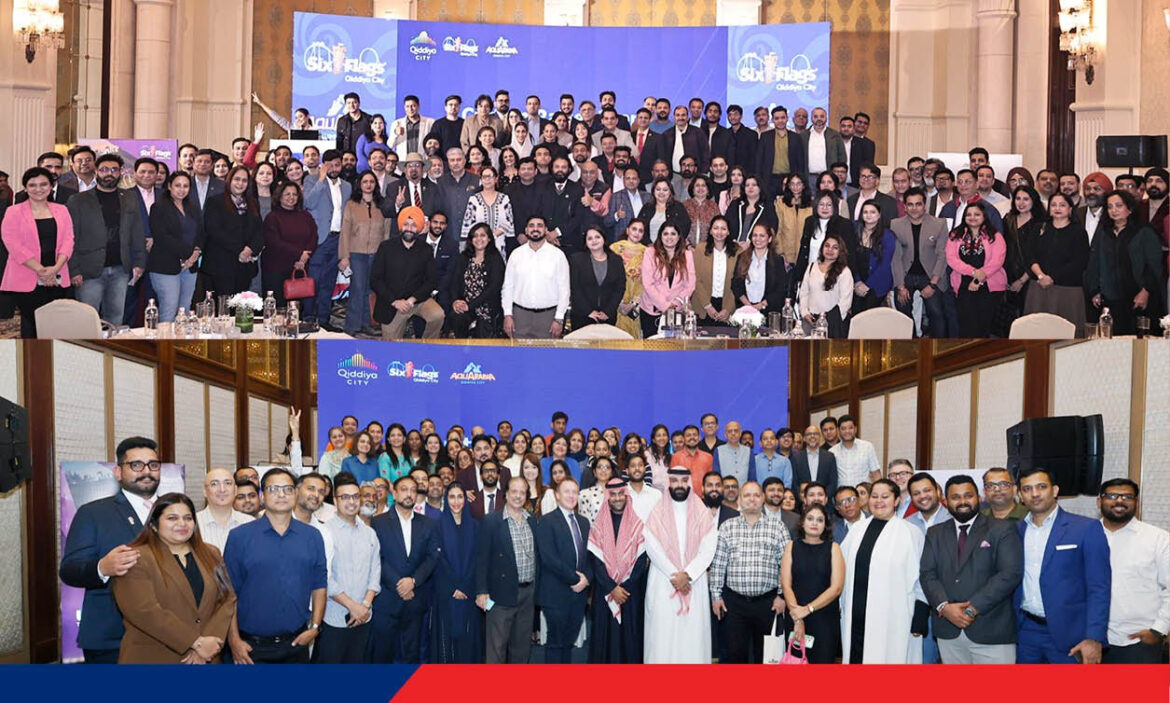 Six Flags Qiddiya City Builds Momentum in India with a Power-Packed Curtain-Raiser Ahead of Its 2025 Launch 