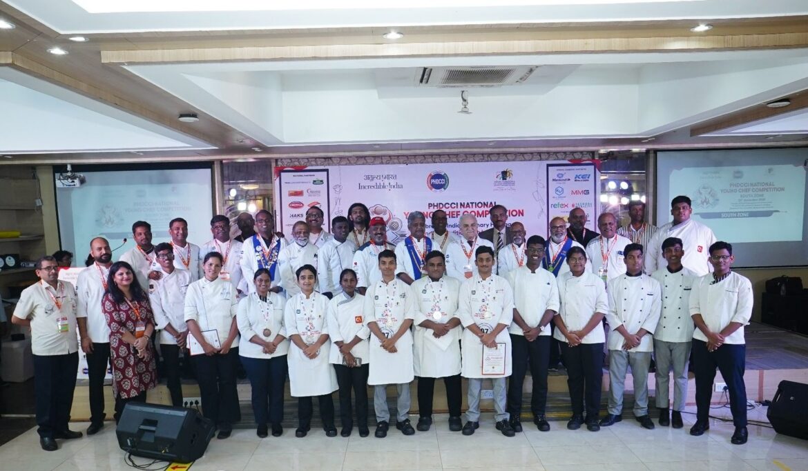 Chennai hosts the final zonal round as PHDCCI concludes the nationwide National Young Chef Competition journey