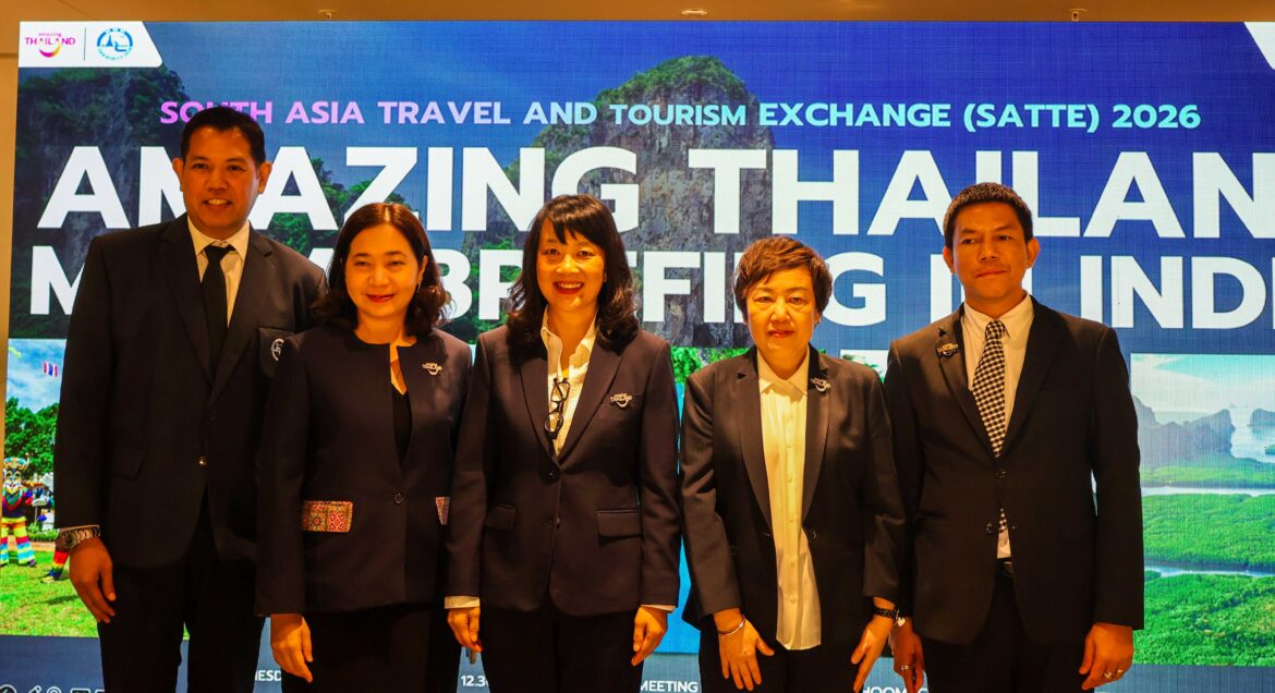 Thailand strengthens India tourism ties at SATTE 2026 in New Delhi