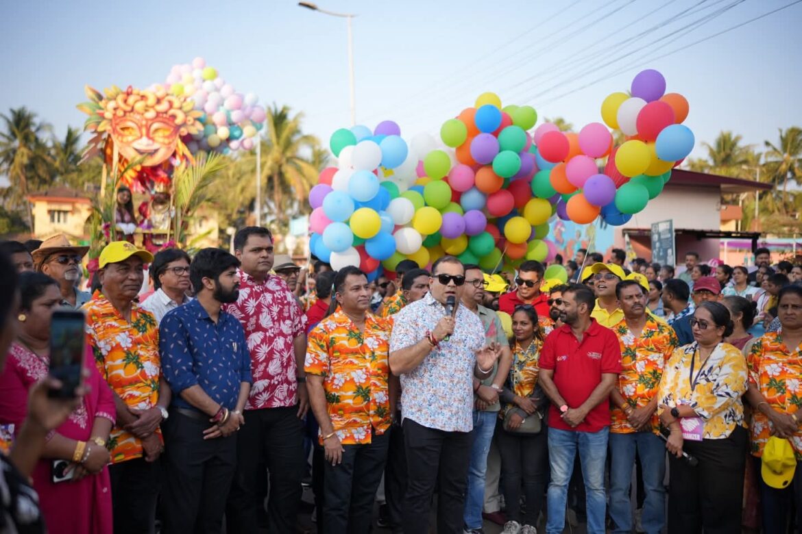 Grand curtain raiser at Porvorim marks the enthusiastic beginning of Goa Carnaval 2026