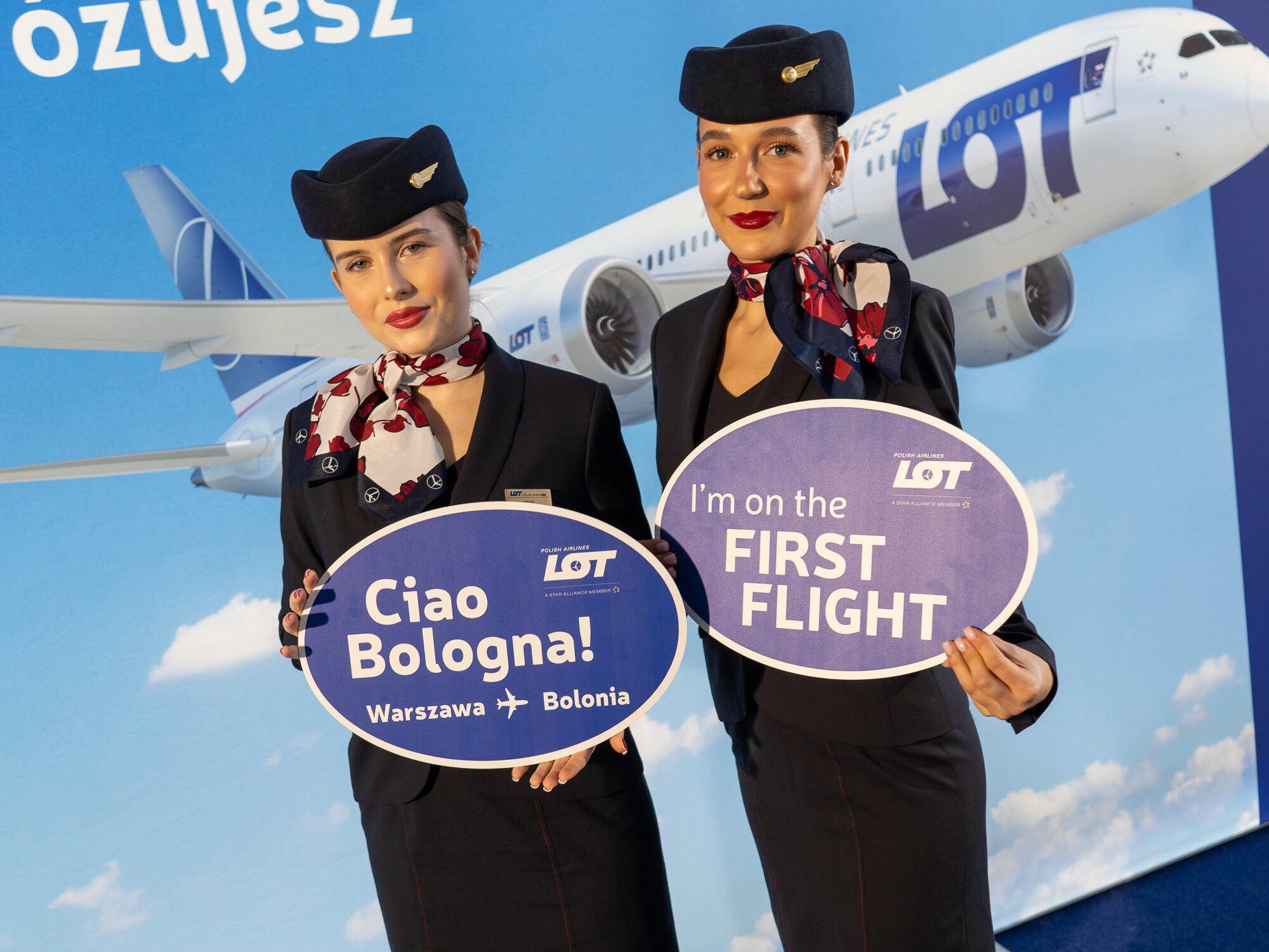 LOT Polish Airlines added Bologna in Italy to its network