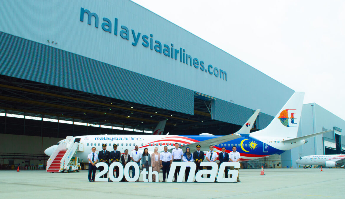 Malaysia Airlines Marks 200 th Boeing Aircraft Delivery Milestone with Latest 737-8 Arrival