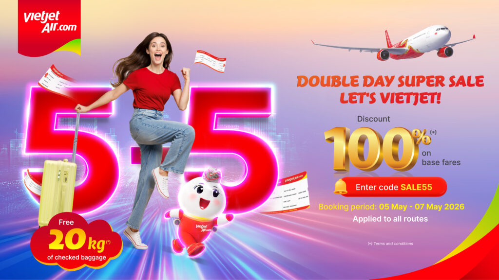 VietJet Unveils Mega Summer Sale: 11 Million Tickets, Up to 100% Off for Indian Travellers 6 VietJet Unveils Mega Summer Sale: 11 Million Tickets, Up to 100% Off for Indian Travellers