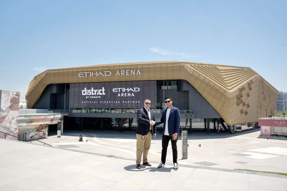Etihad Arena and District by Zomato Join Forces to Bring Global Audiences to Yas Island