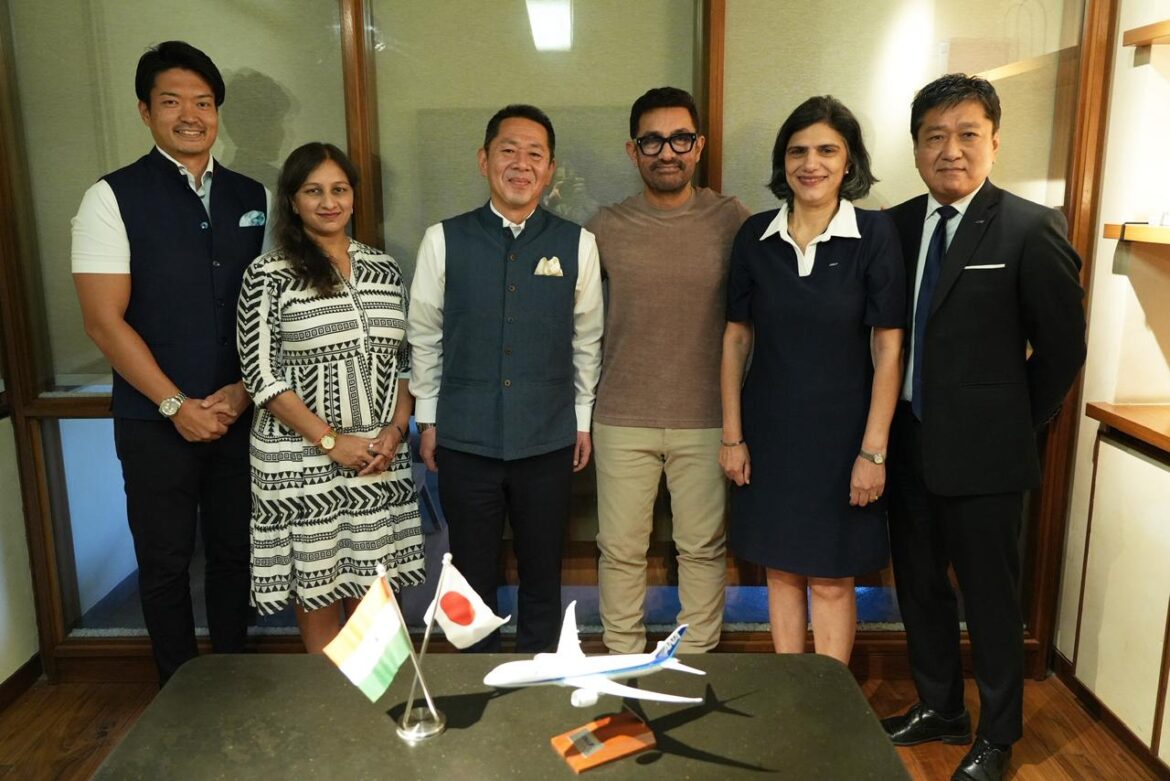 ANA Signs Travel Partnership with Indian Film Production Company “Aamir Khan Productions Pvt. Ltd.”
