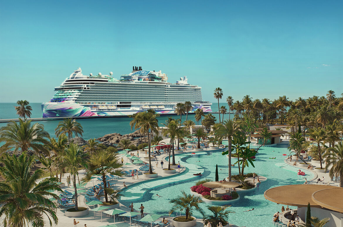NORWEGIAN CRUISE LINE® MARKS MAJOR CONSTRUCTION MILESTONE WITH THE FLOAT OUT OF NORWEGIAN AURA™