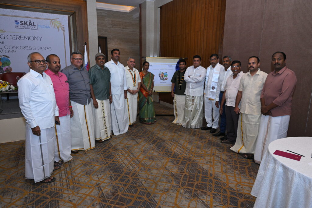SKÅL INDIA NATIONAL CONGRESS 2026 GEARS UP AS SKÅL INTERNATIONAL COIMBATORE HOSTS CURTAIN-RAISER EVENT
