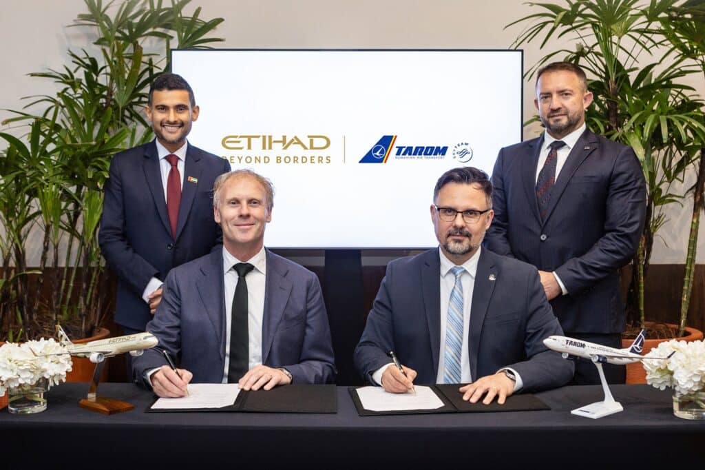 Etihad and TAROM Open New Links Across Eastern Europe