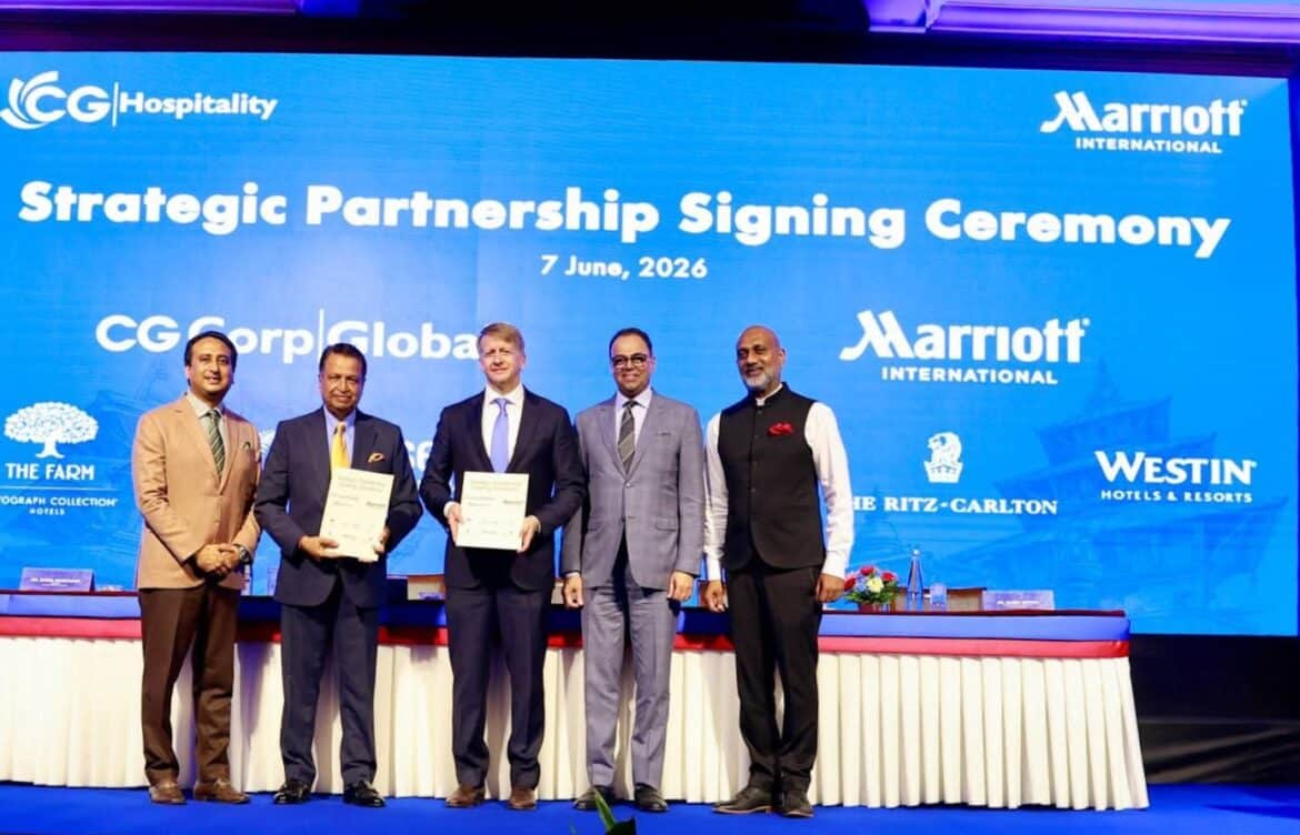 Marriott International and CG Hospitality Global Sign Multi-Unit Agreement to Open Three Properties across India and Nepal