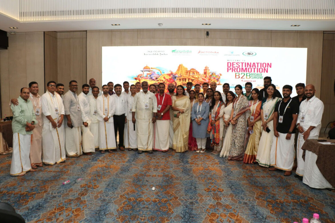 Karnataka Tourism Society Concludes Successful Gujarat Series B2B Roadshows with Over 600 Buyers