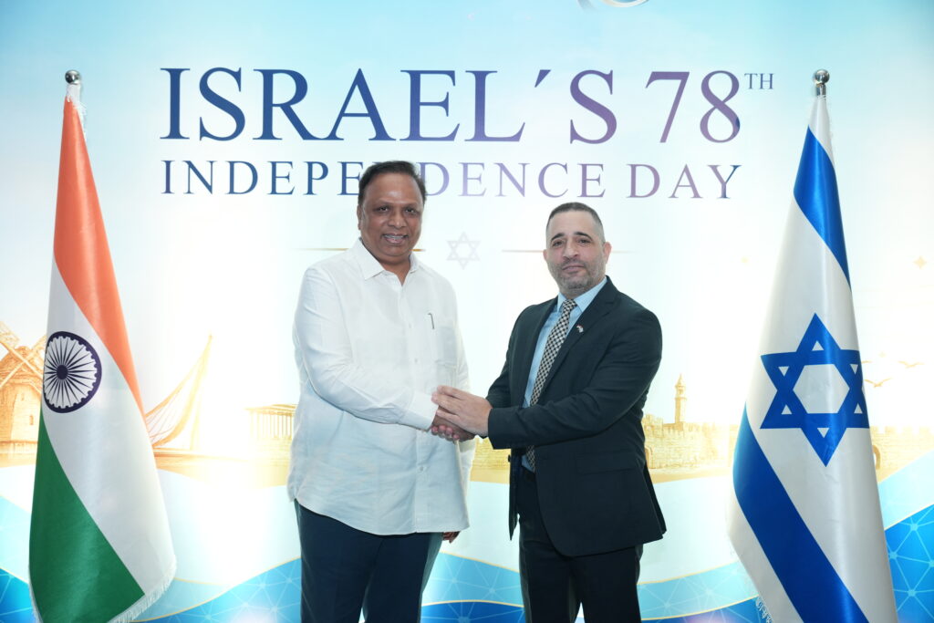 Consulate General of Israel in Mumbai Celebrated Israel’s 78th Independence Day and Announced Historic Shivaji Maharaj Statue Initiative in Israel