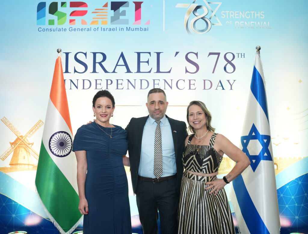 Consulate General of Israel in Mumbai Celebrated Israel’s 78th Independence Day and Announced Historic Shivaji Maharaj Statue Initiative in Israel