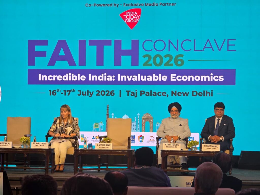 FAITH CONCLAVE 2026: INCREDIBLE INDIA: INVALUABLE ECONOMICS CHARTER TO UNLOCK INDIA'S TOURISM ECONOMY 6 FAITH CONCLAVE 2026: INCREDIBLE INDIA: INVALUABLE ECONOMICS CHARTER TO UNLOCK INDIA'S TOURISM ECONOMY