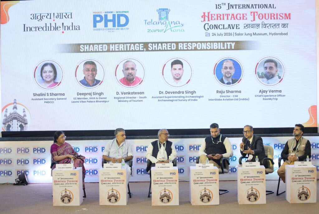 PHDCCI’s 15th International Heritage Tourism Conclave charts roadmap to position heritage as India’s next tourism growth engine 8 PHDCCI’s 15th International Heritage Tourism Conclave charts roadmap to position heritage as India’s next tourism growth engine