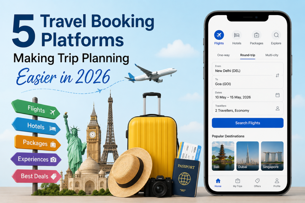 5 Travel Booking Platforms Making Trip Planning Easier in 2026