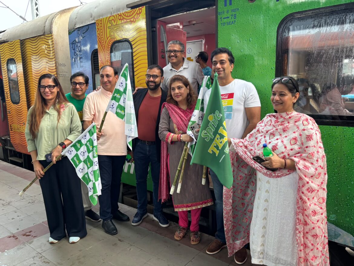 Sprite and IRCTC Flag Off India’s First Branded Train as the Sprite Tejas Express