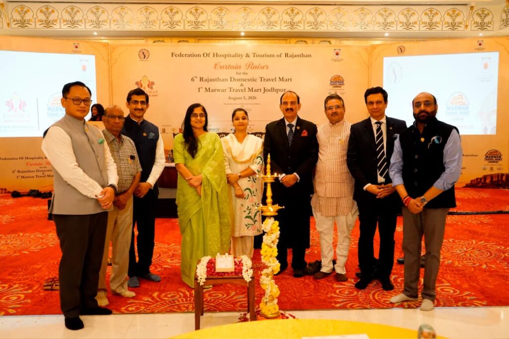 Curtain-raiser held for the 6th Rajasthan Domestic Travel Mart and the 1st Marwar Travel Mart, Jodhpur 6 Curtain-raiser held for the 6th Rajasthan Domestic Travel Mart and the 1st Marwar Travel Mart, Jodhpur