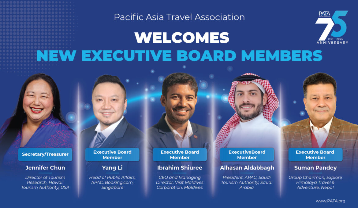 PATA Announces New Executive Board Members    