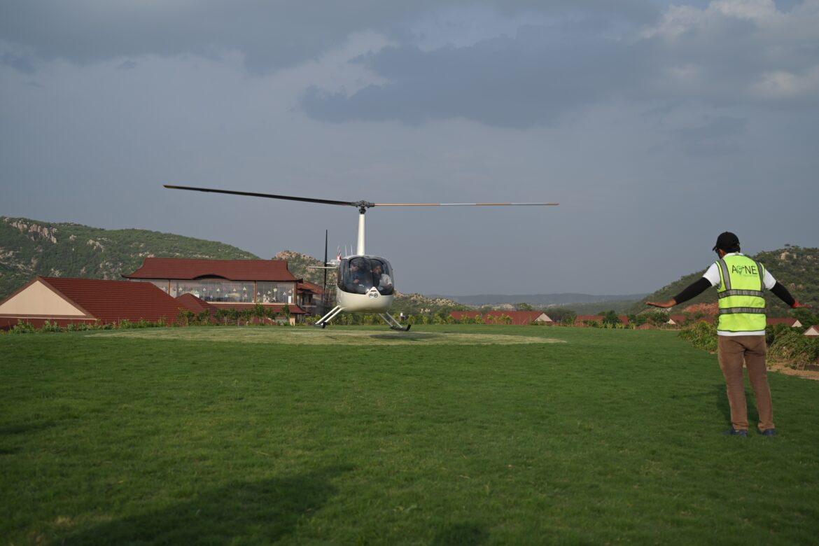 Ananta Spa & Resort Jaipur Introduces Helicopter Arrivals for Destination Weddings