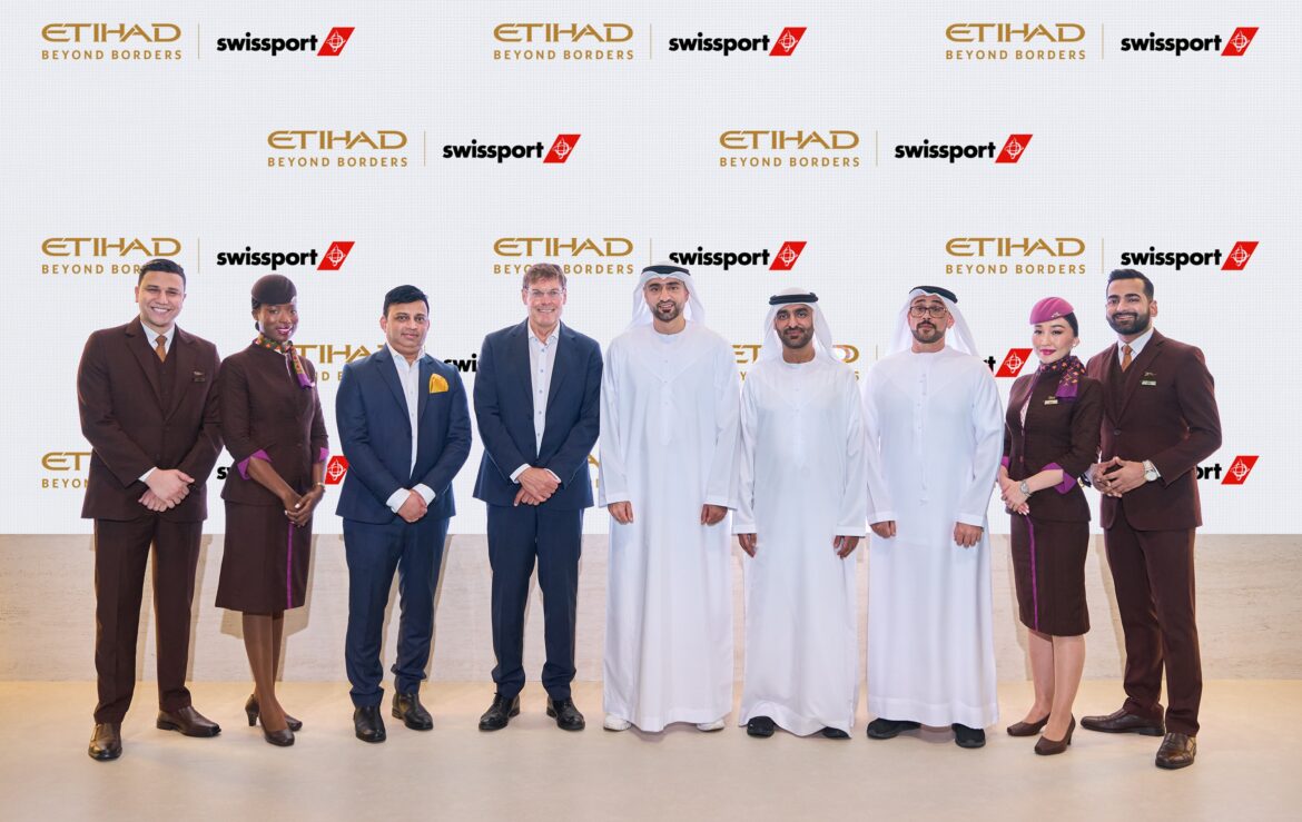 Etihad Airways and Swissport Expand Global Ground Handling and Cargo Partnership