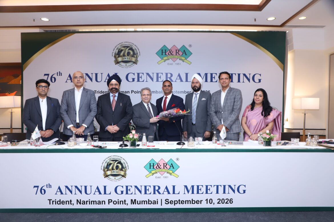 Nirav Gandhi Elected As The New President Of HRAWI At The 76th AGM